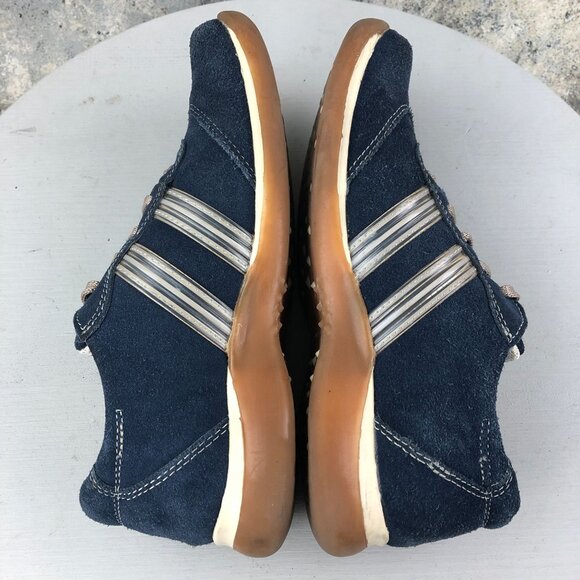 Skechers VTG Women's Size 8 90s Y2K Somethin' Else Blue Suede Sneakers 3490 - Picture 9 of 15